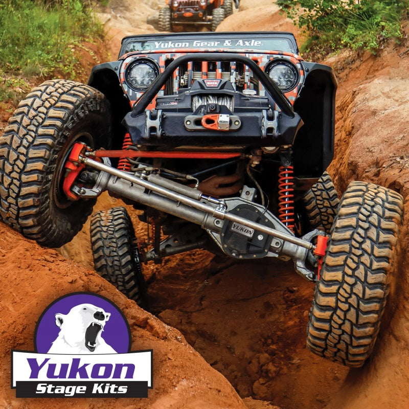 Yukon Stage 2 Jeep JL/JT Re-Gear Kit w/Covers & D44 Front & Rear in a 5.13 Ratio