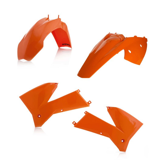 Acerbis 05-07 KTM EXC/06-07 XC-W200-525 Plastic Kit - Orange