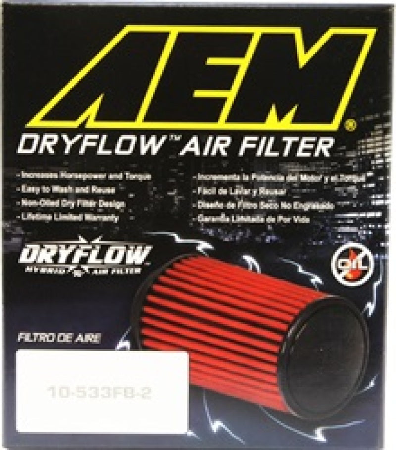 AEM 2.75 inch Short Neck 5 inch Element Filter Replacement