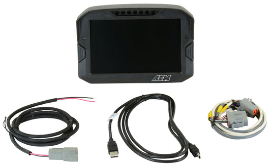 AEM CD-7 Non Logging Race Dash Carbon Fiber Digital Display (CAN Input Only)