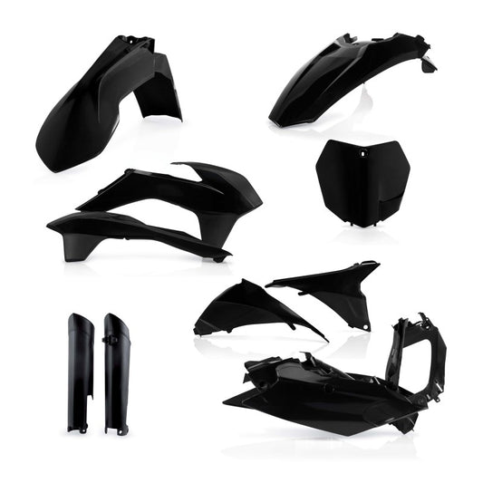 Acerbis 13-15 KTM SX/SX-F/XC/XC-F 125-450 Full Plastic Kit - Black