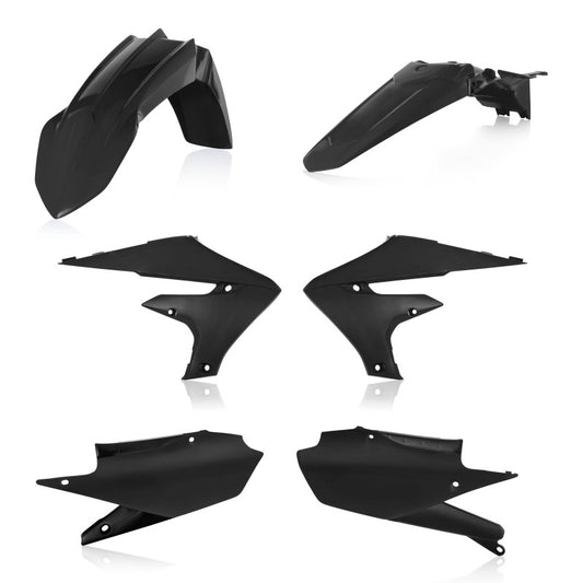 Acerbis 18+ Yamaha YZ250F/ YZ450FX/WR450F/YZ250FX/WR250F/ YZ450F Plastic Kit - Black