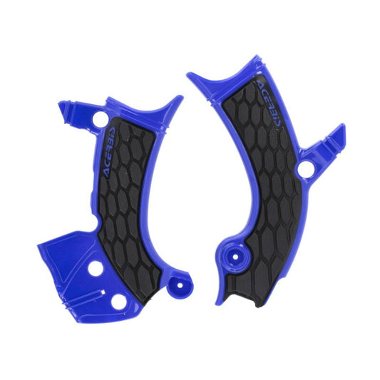 Acerbis 2024 Yamaha WR450F X-Grip Frame Guard - Blue/Black