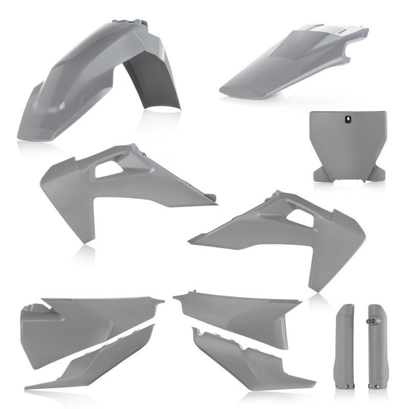 Acerbis 19-22 Husqvarna 125-450 TC/ FX/ FC/2019 TX300/ 20-22 TX300i Full Plastic Kit - Gray