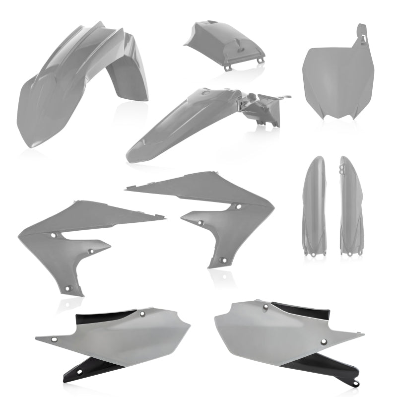 Acerbis 18-23 Yamaha YZ250F/ YZ250FX/ YZ450F/ YZ450FX (Includes Tank Cover) Full Plastic Kit - Gray